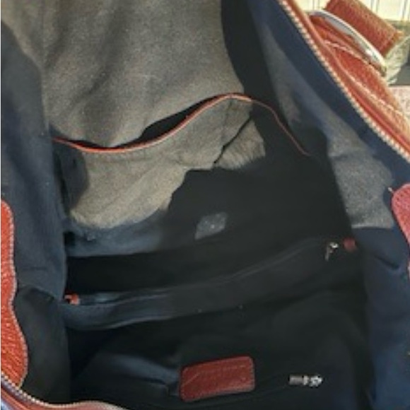 Cuore & Pelle Pumpkin Leather Satchel - Picture 4 of 4